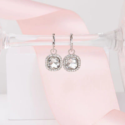 LillyCo Cubic Zirconia & Crystal Earring