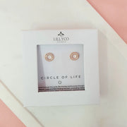 LillyCo Circle Of Life Boxed Earring Set