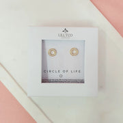 LillyCo Circle Of Life Boxed Earring Set