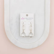 LillyCo Crystal Drop Earring