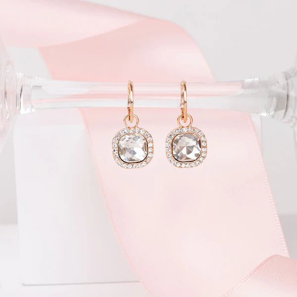LillyCo Cubic Zirconia & Crystal Earring