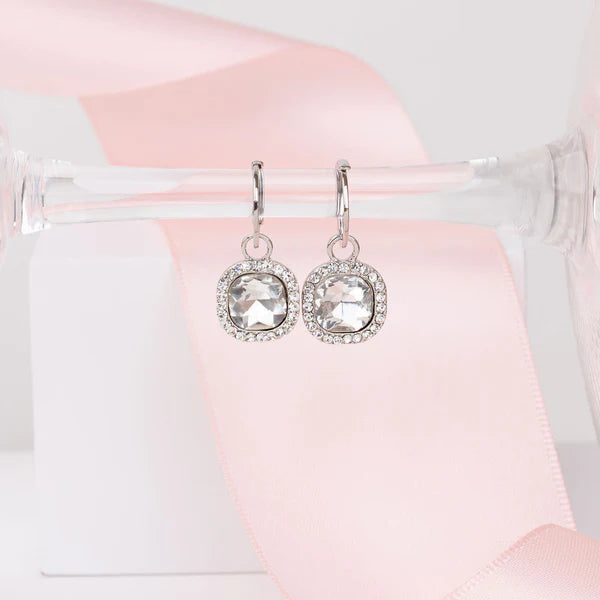 LillyCo Cubic Zirconia & Crystal Earring
