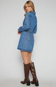 Dennay Denim Shirt Dress