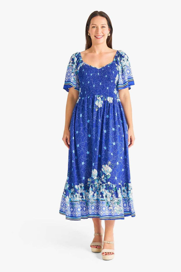 Dwarf Bloom Midi Dress