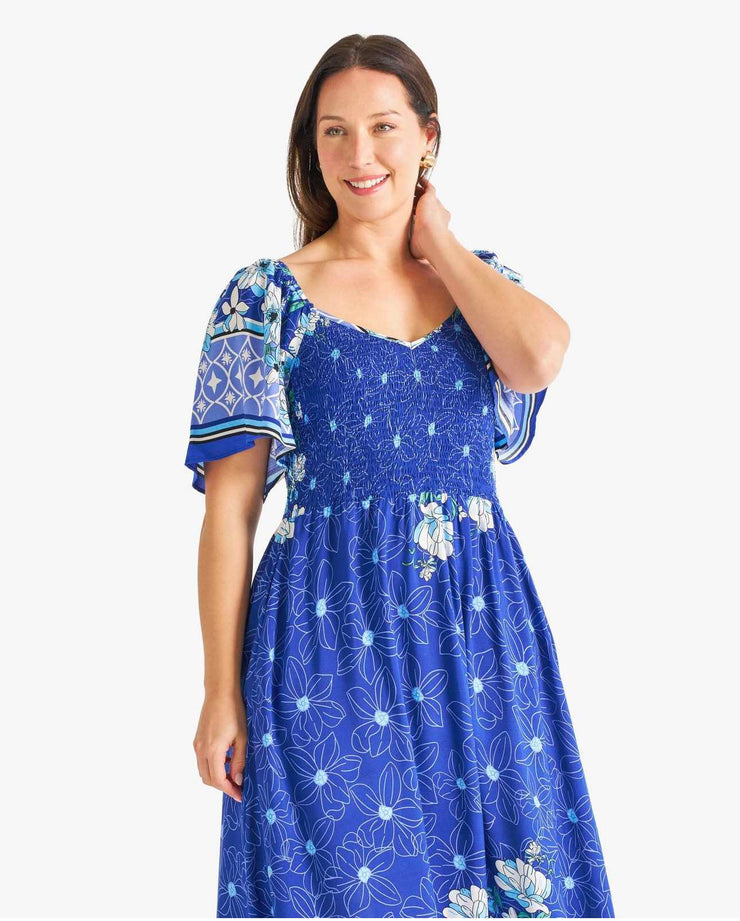 Dwarf Bloom Midi Dress