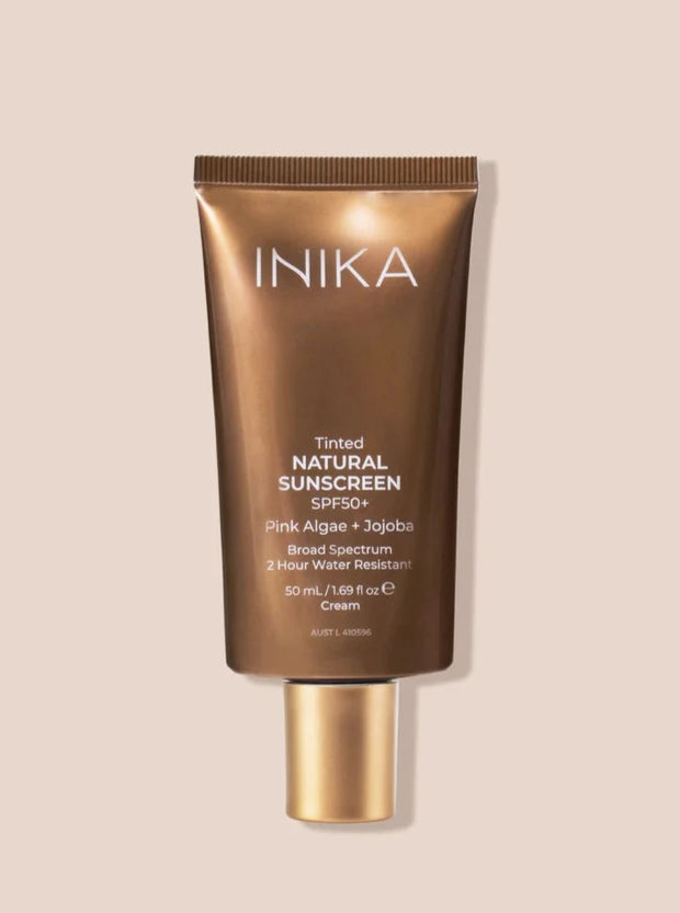 INIKA Organic Tinted Natural Sunscreen SPF50+