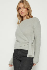 Jasmin Side Tie Knit Jumper