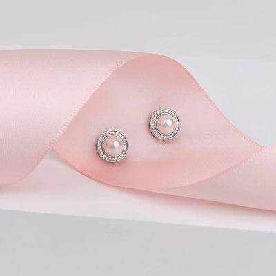 LillyCo Pearl & Crystal Earring