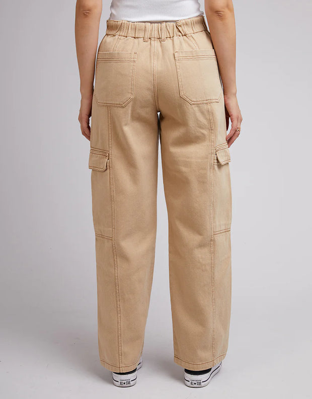 Stevie Cargo Pant - Bone
