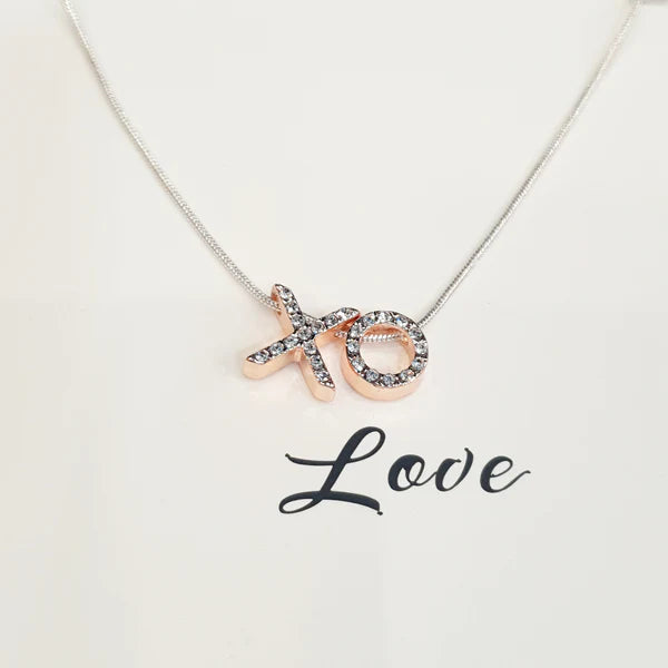 LillyCo Mixed XO Necklace