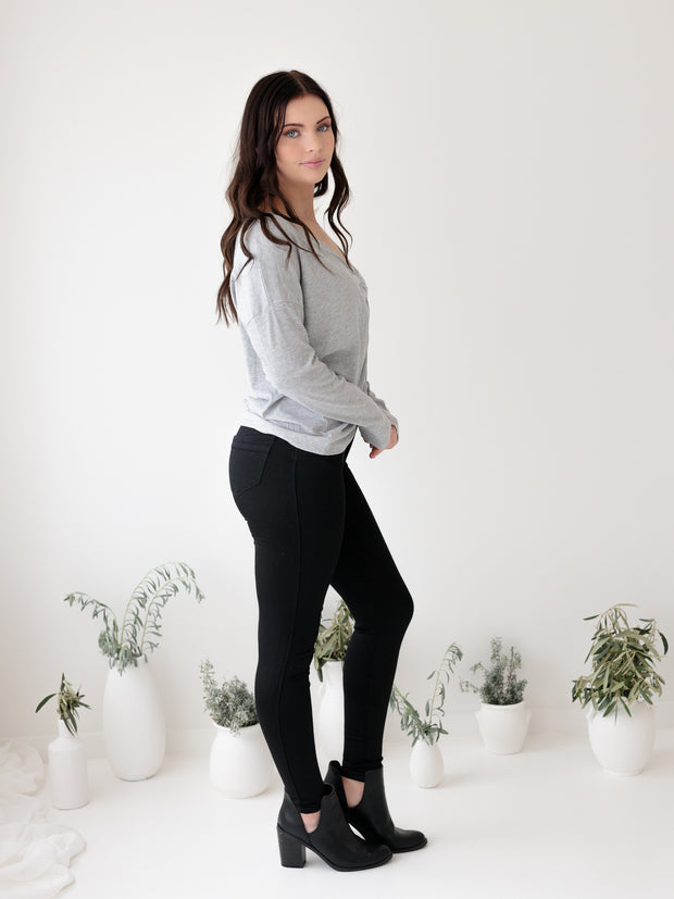 Gelato Legs Black Slim Fit Pants