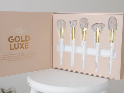 Gold Luxe Professional Brush Set - 5 Piece