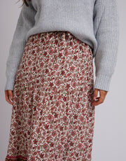 Elle Floral Maxi Skirt