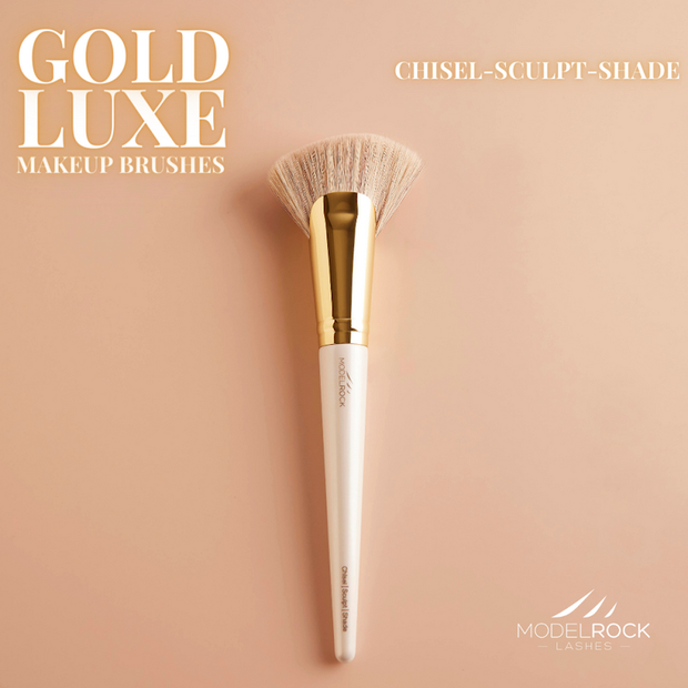 Gold Luxe Chisel Brush
