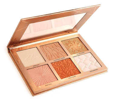 MR GLOW YOUR WAY 6-Shade Highlighter Palette